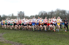 Senior boys, 2020 New Balance English Schools Champs., Sefton Park, Liverpool. Photo: David T. Hewitson/Sports for All Pics